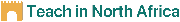 Teach in North Africa Logo